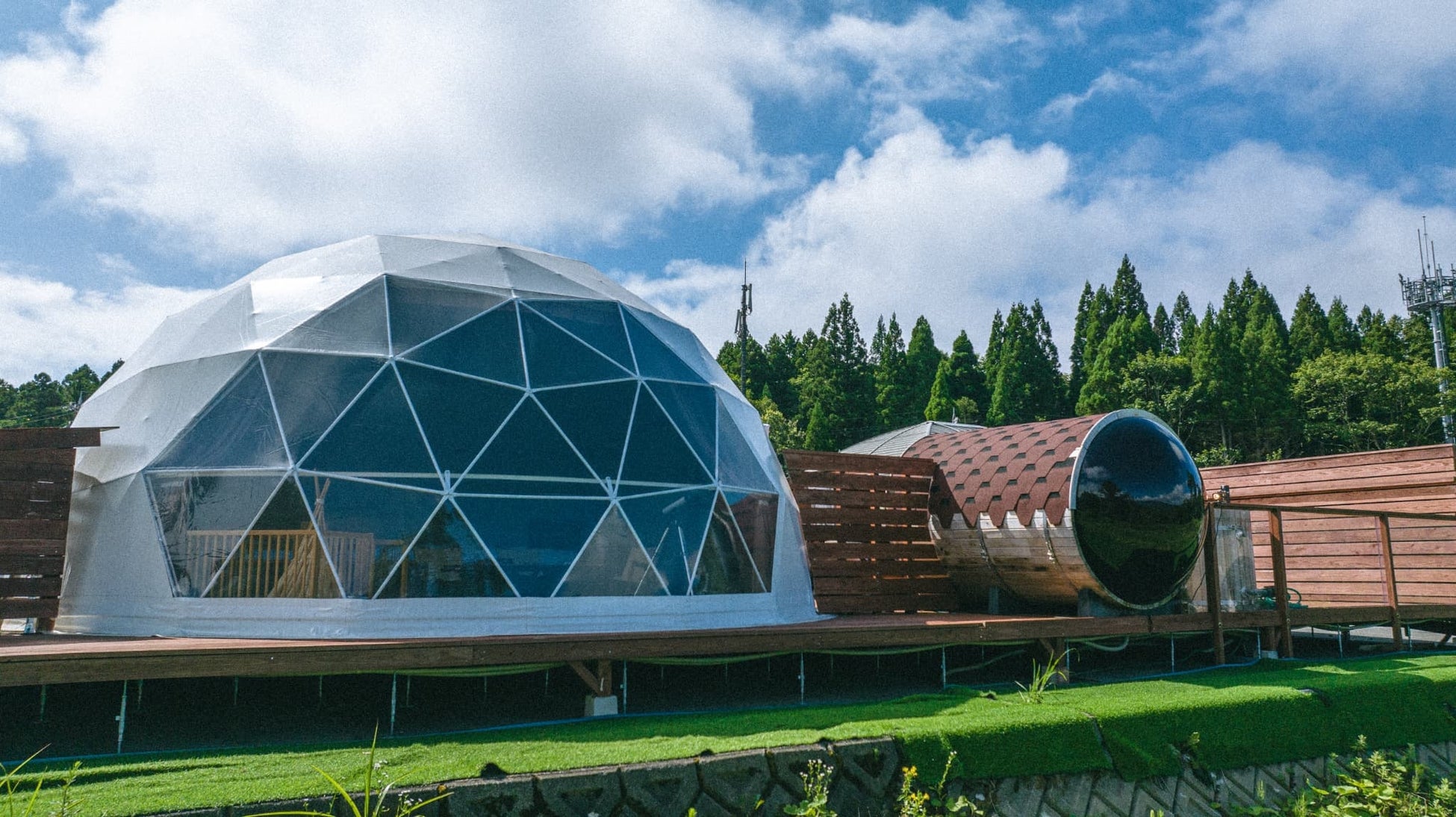 グランピング 犬