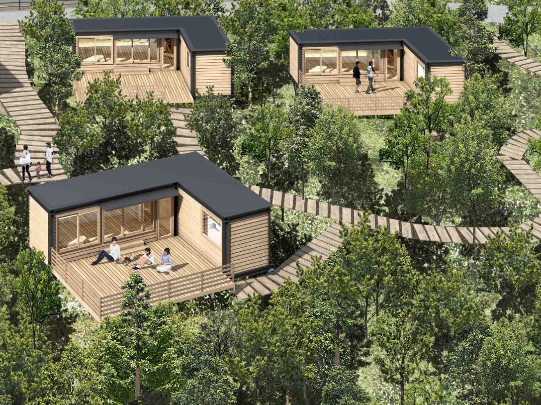 NAGI dog glamping ena