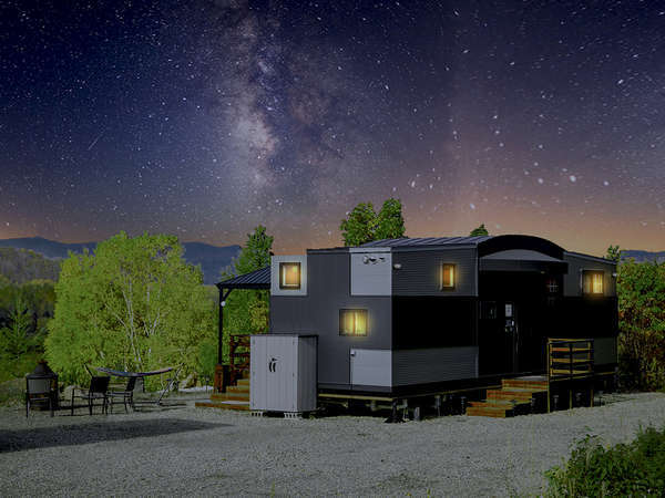 グランピングヒル旭川 by A-GATE 夜景