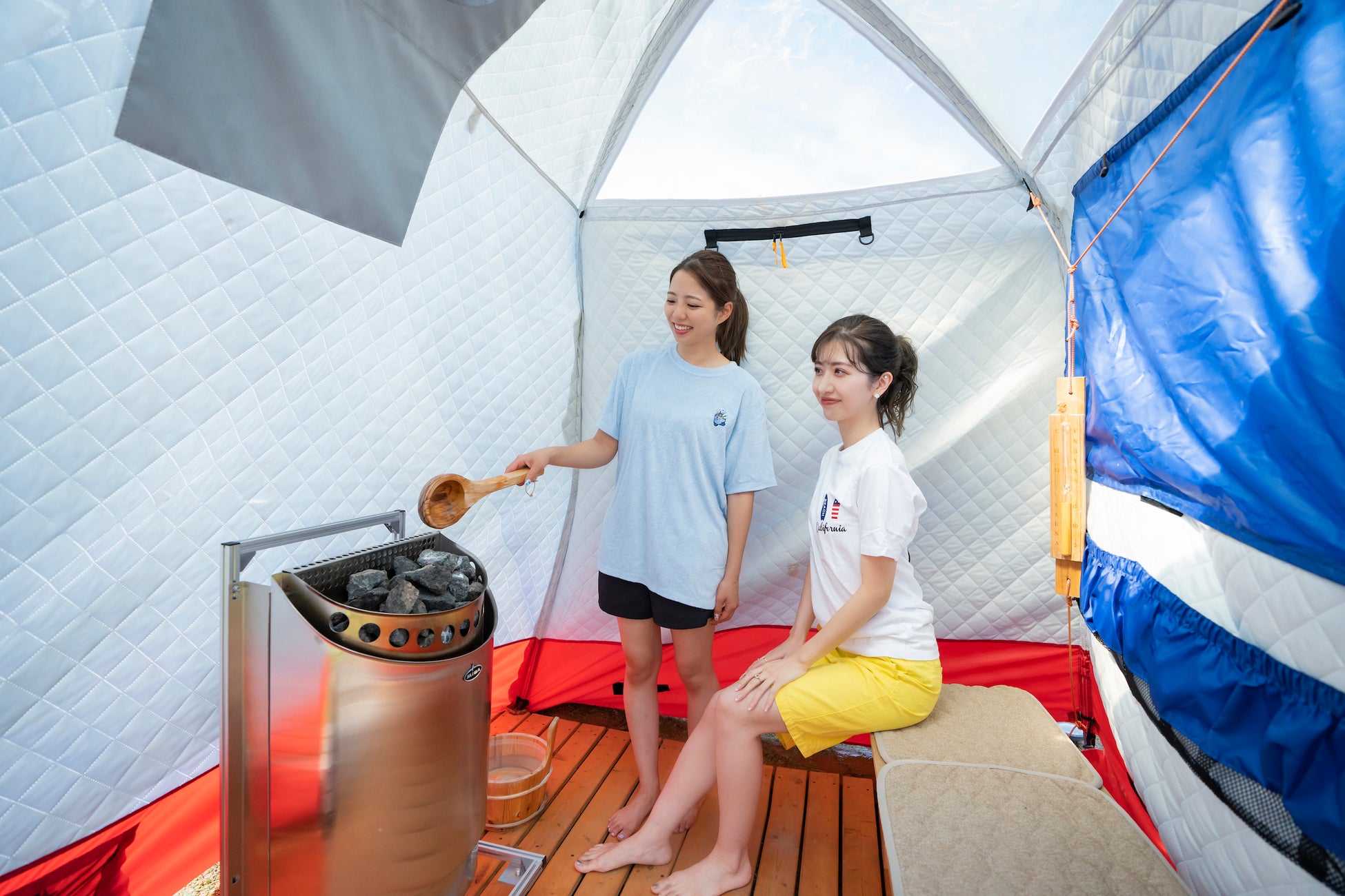 HAV HYGGE SETOUCHI 瀬戸内海 テントサウナ