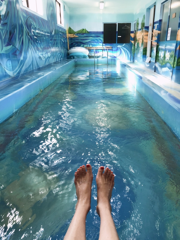 太陽と星が輝く宿 季楽～KIRA～ 室内プール 露天風呂