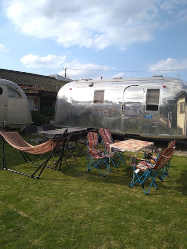 お宿 海の居住者 SEA-DWELLER トレーラーハウス 貸切