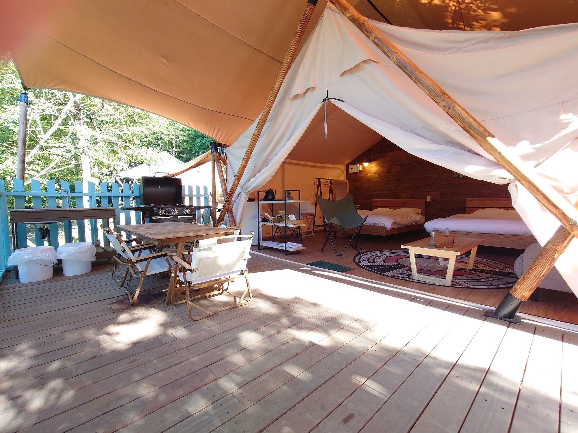 ミューの森 グランピング