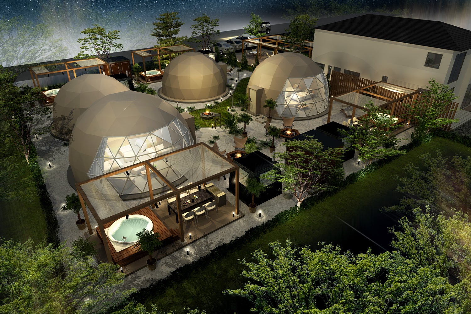 THE BONDS ビーチSPAリゾートグランピング-御宿-