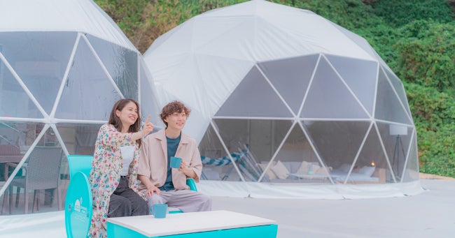 glampark resort アクナ浜 ドームテント