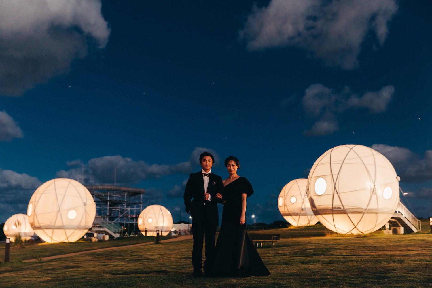 INN THE PARK 福岡 球体テント