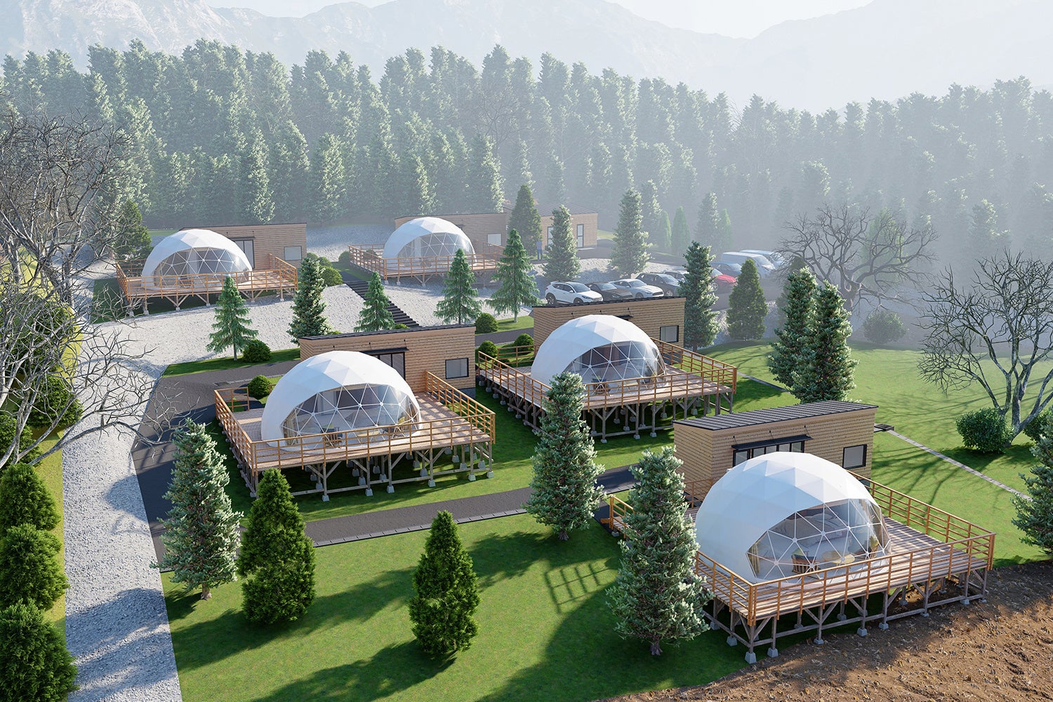 河口湖 山中湖 グランピング 富士山