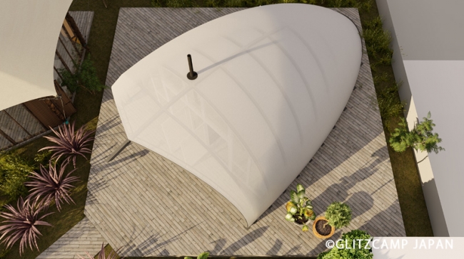 グランピングヴィレッジHAJIME コクーンテント