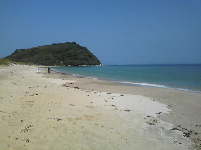 糸島 姉子の浜 鳴き砂