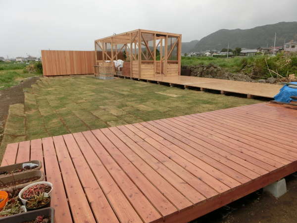 潮風room＠SUN ウッドデッキ BBQ