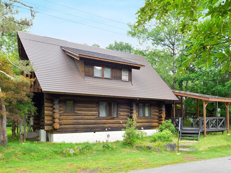 レンタルログコテージ ウルベビレッジ ログハウス BBQ