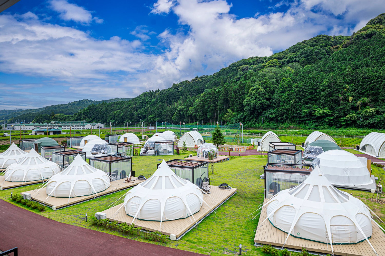 Glamping＆Port 結 廃校 グランピング