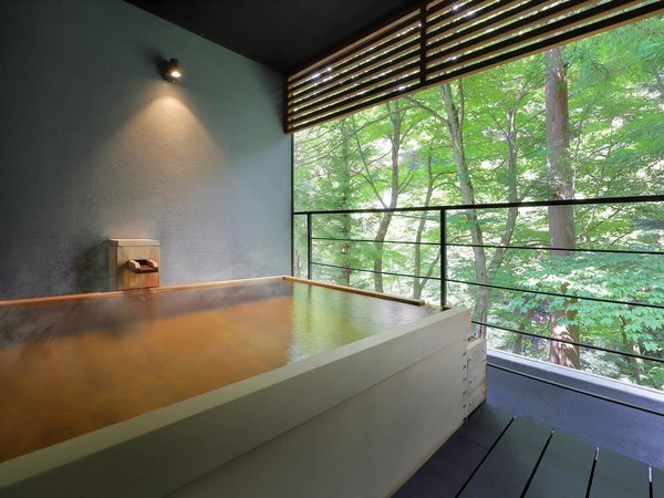 温泉グランピングシマブルー 露天風呂