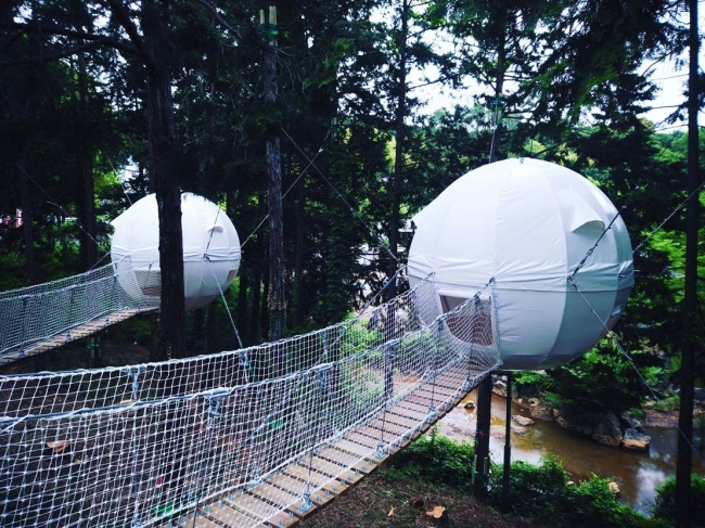O Park OGOSE 空中グランピングドーム