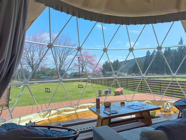 グランピングリゾート ブリリアントヴィレッジ日光 ドームテント