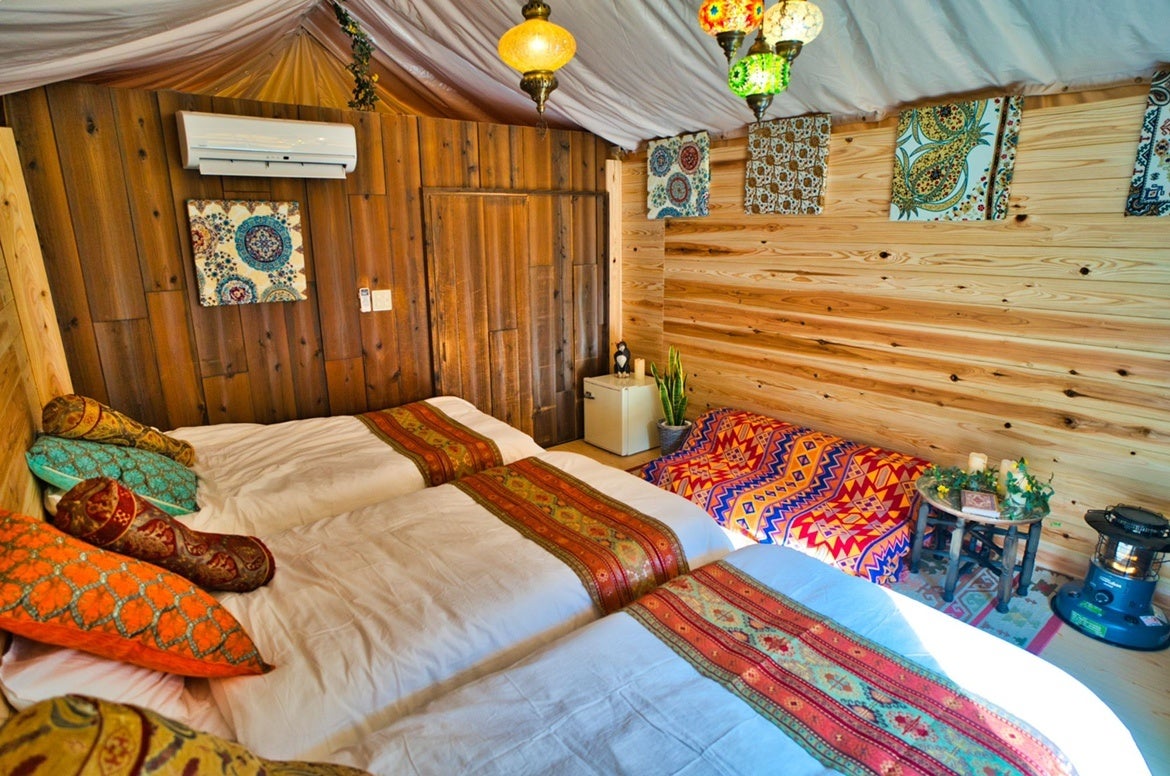 ウッドデザインパーク岡崎 グランピング