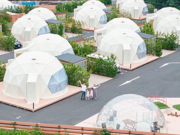 コトンひたちなかグランヴィラ ドームテント